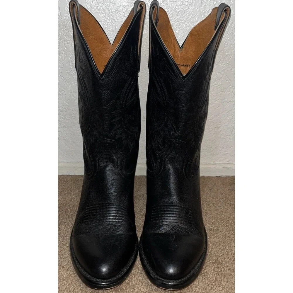 Cody James Western Cowboy Boots Men Sz 11 D Black